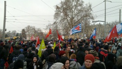 Blockade am Albertplatz, Dresden