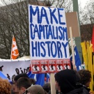Plakat "Make Capitalism History"